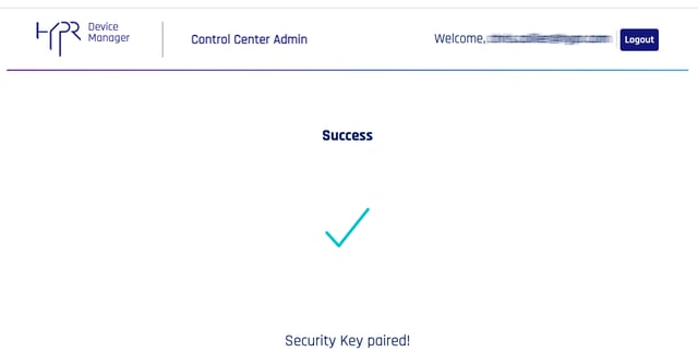 Security Key Pairing Success-1 Security Key Pairing Success-1