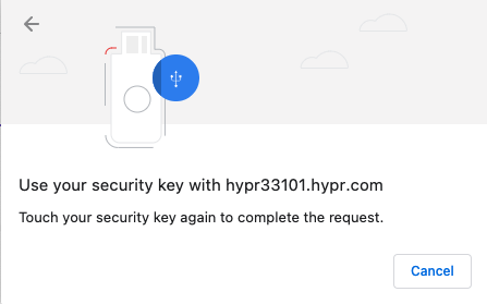 Touch Security Key