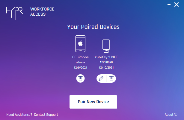 Pair Yubikey 5