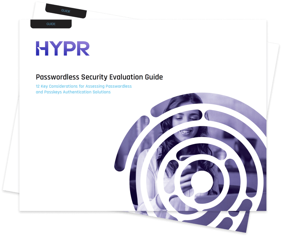 Passwordless Security Evaluation Guide cover