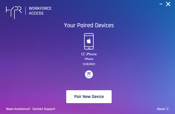 Paired Device